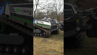 Przejazd Na Pole Drogą Wewnętrzną Ciągnika Autonomicznego Agxeed