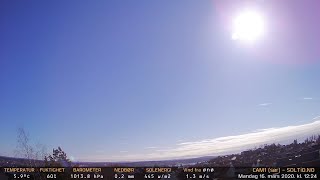 Timelapse Cam 1 - 16. mars 2020