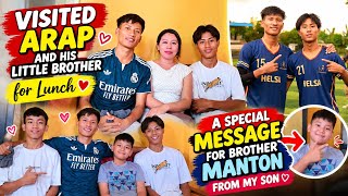 VISITED @MantonArapofficial  AND HIS  BROTHER FOR LUNCH | A SPECIAL MESSAGE FOR MANTON FROM MY SON