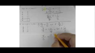 Compass Math Placement Practice Problem A10
