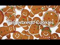 Sub) 🎅진저브레드 쿠키 만들기🎄로얄 아이싱 Gingerbread Cookies｜자도르