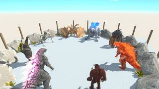 Godzilla Titans Battle Royale - Animal Revolt Battle Simulator