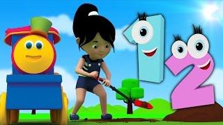 eins zwei Wölbung mein Schuh | Kinder lied | Educational Video | Bob Train One Two Buckle My Shoe