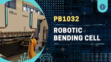 PB1032 Robotic Press Brake Bending Cell. #automation #robotics #pressbrake #yangligroup #sheetmetal