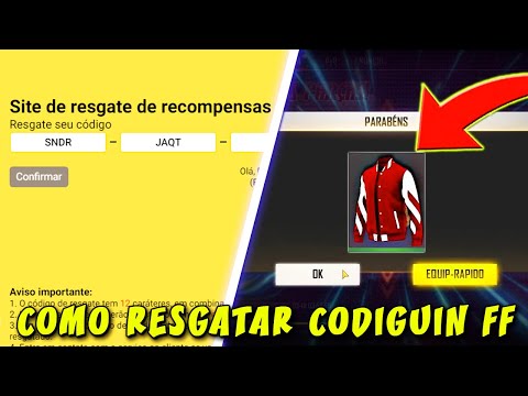 CODIGUIN FF 2023: código Free Fire ATIVO da Jaqueta Santander; resgatar no  Rewards - Free Fire Club