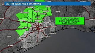 Live radar: Cold front to bring rain, storms to the Houston area