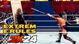 WWE 2K24 : Extreme Rules Championship !