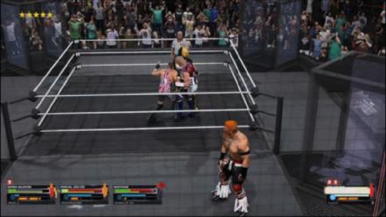 Wwe 2k25 Online / When a Chamber becomes a 3v3 lol