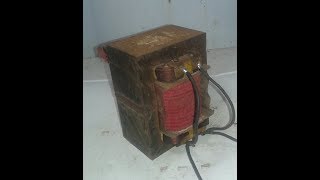 Maquina de solda com trafo de microondas fácil de fazer  parte 2