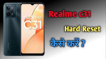 Realme C31/ C33/ C35 : Screen Unlock || Hard Reset || Forget Password Remove with Easy Trick ||