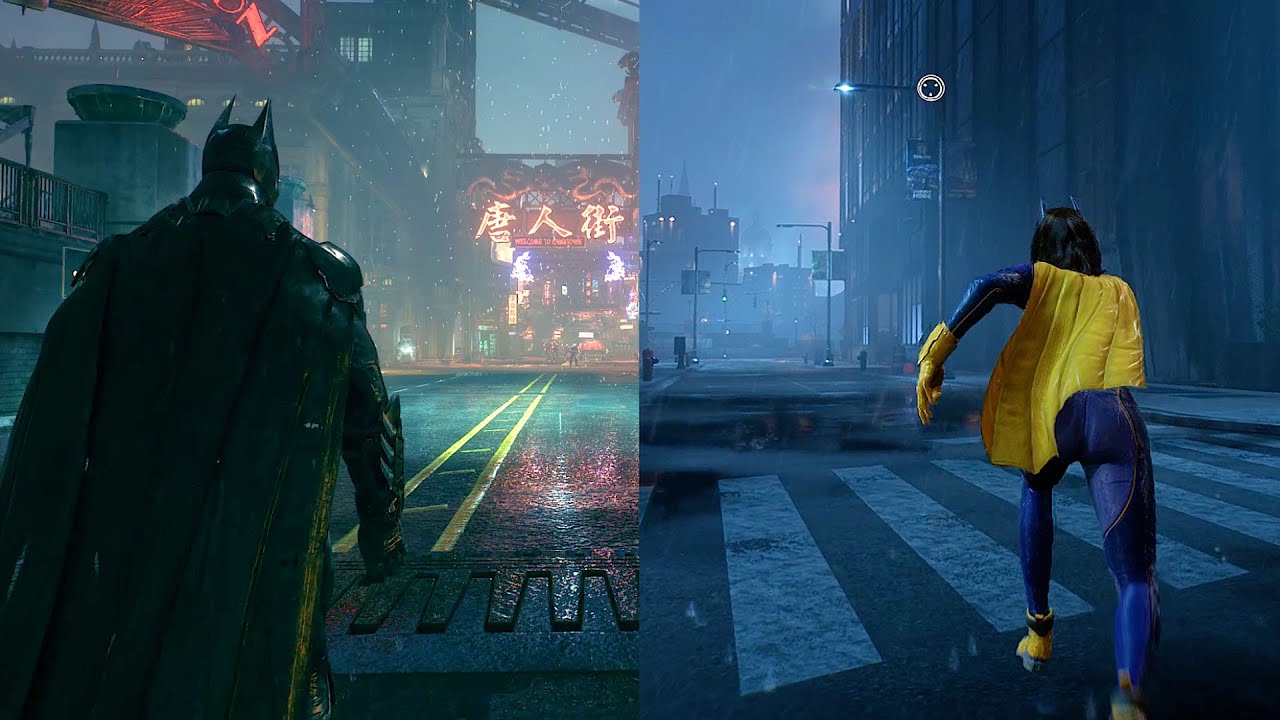 Batman Arkham Knight PC VS PS5, Graphics Comparison, Batman Arkham Knight  PS5 VS PC