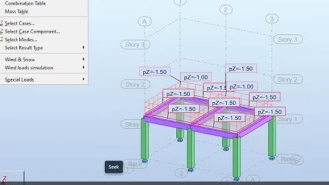 4. Autodesk Robot Structural Analysis Tutorial for beginners; Load combinations