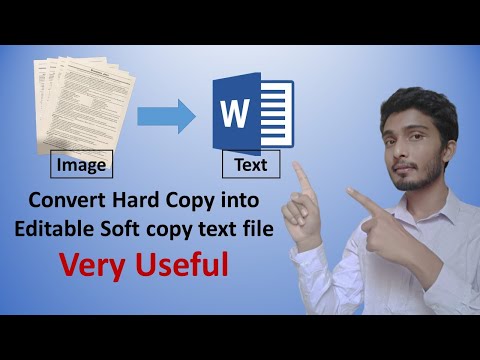 Convert image to text | Hard copy se soft copy banaye | Hindi 2022