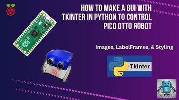 GUI-M3: Make a GUI application to control robot car - Images, LabelFrames, Styling