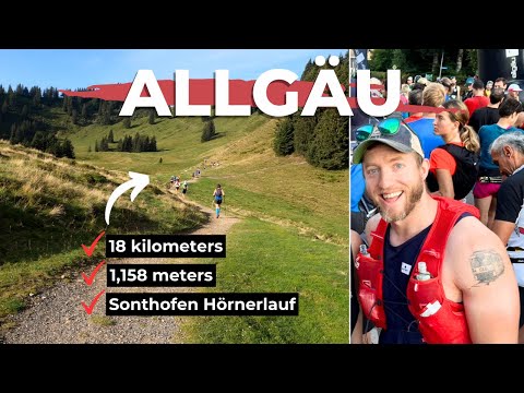 Trail Running in Allgäu, Germany (Sonthofen Hörnerlauf)