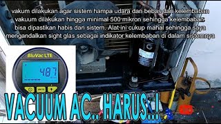 Cara Vakum Dan Mengisi Freon Refrigerant - Ac Split