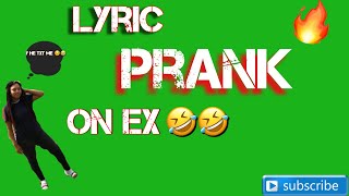Rod Wave - “Girl Of My Dreams” | Lyric Prank On My Ex😬 **She Tried To Play Me** ‼️