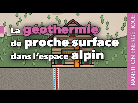 La gothermie de proche surface dans lespace alpin