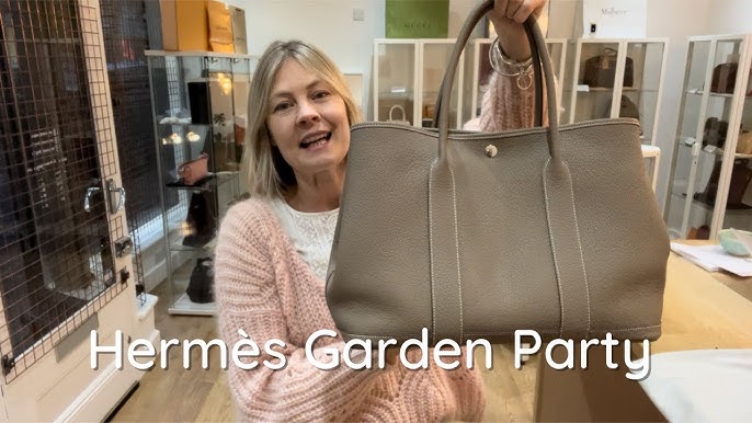 Hermes Garden Party 36 - Color Beton - New in Box