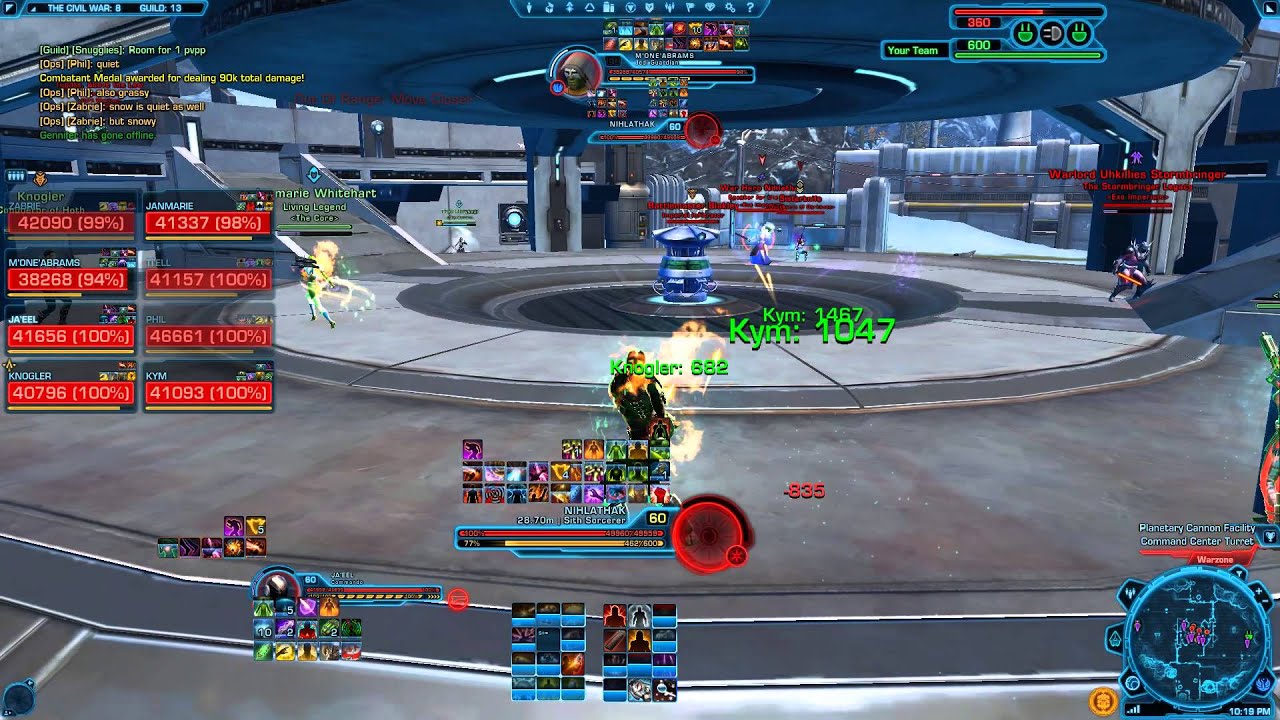 Swtor 3.2 PvP 60 Gunnery Commando (Core Domination)