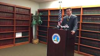 Erie County DA discusses conviction of Cory Epps being vacated after 19 years in jail (Raw Presser)