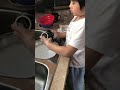 ynah - kuya Ian washing dishes