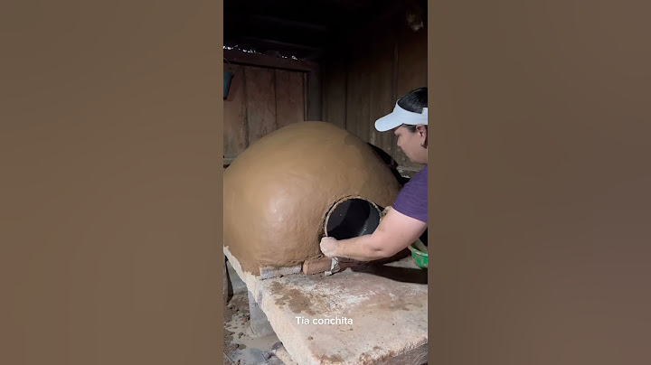 Así se hacen los hornos de tierra 🪵