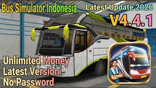 Bus Simulator Indonesia Mod Apk v4.4.1 – Unlimited Money Free Shopping | New Update 2026 screenshot 1