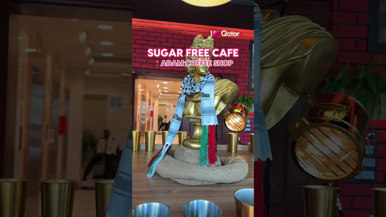 Have you been to this sugar free coffee shop in Qatar?