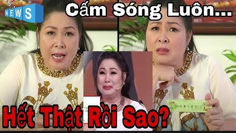 Nghệ Sĩ Hồng Vân bị cấm sóng và tẩy chay vì Quảng cáo Sản Phẩm kém