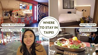 [ENG SUB] WHERE TO STAY IN TAIPEI 2023: Amba Hotel Ximending Review screenshot 5