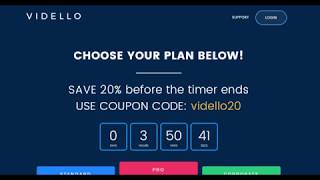 Vidello Review and Bonuses