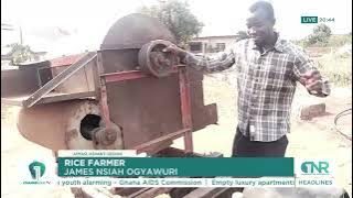 Rice farmers in Mampong lament challenges in processing their harvests