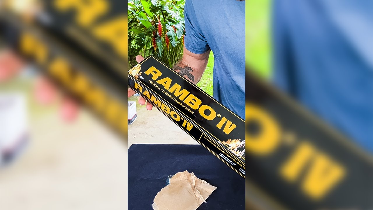 Encontrei uma Autêntica FACA do RAMBO