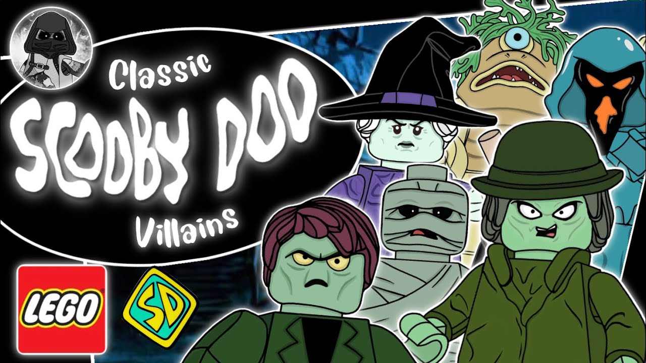 Classic Scooby-Doo Villains - Custom Lego CMF Series