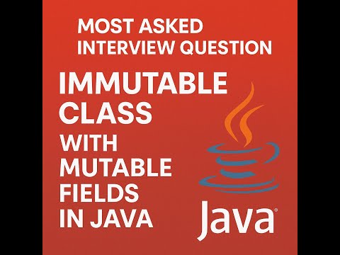 #ImmutableClass in Java Explained! Handling Mutable Fields ! #JavaInterview #MutableFields -Part3
