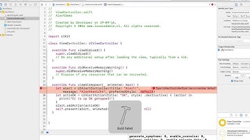 Hoe maak je een Alert of Action Sheet voor iOS in Swift?