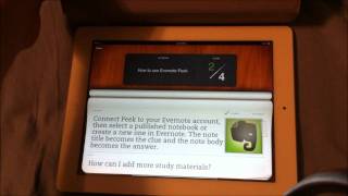 Evernote Peek on iPad 2