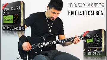 Marshall JVM410HCF Amp Pack for Fractal Audio Axe-Fx II / AX8 | Hard Rock Demo (Brit J410 Carbon)