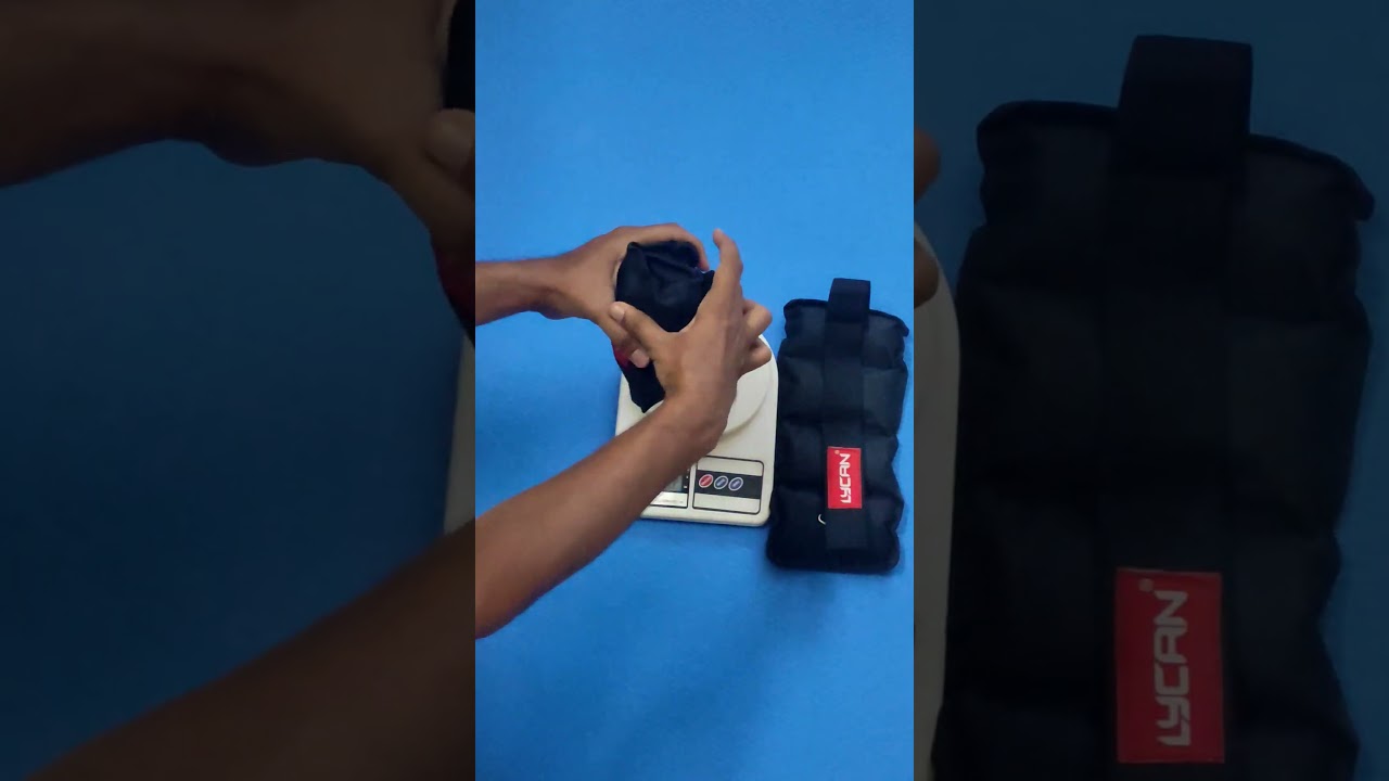 Weighing up the Lycan 1Kg Ankle Weights-Target Muscle Training Weights 