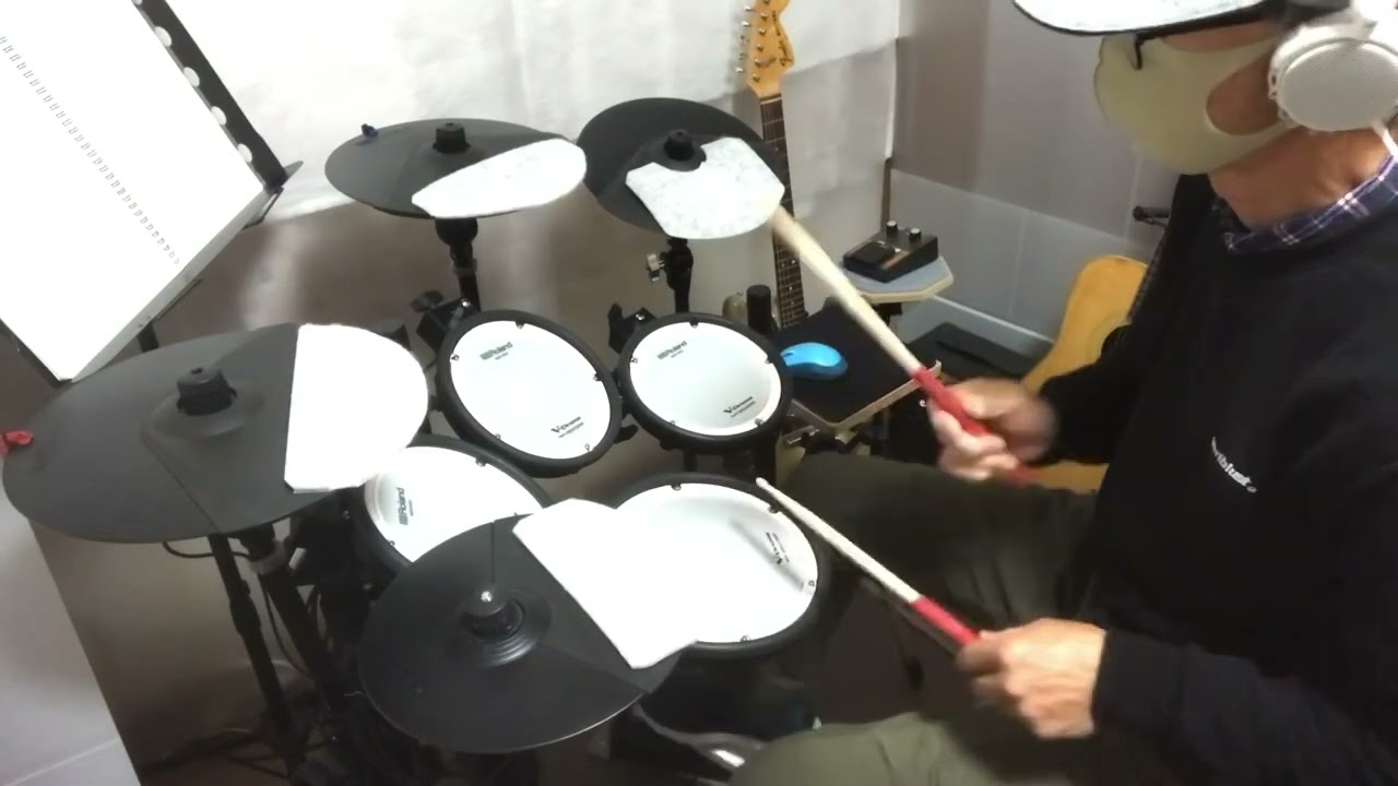 ZARD   I feel fine,yeah!   ドラムカバー( 練習中動画、低画質)