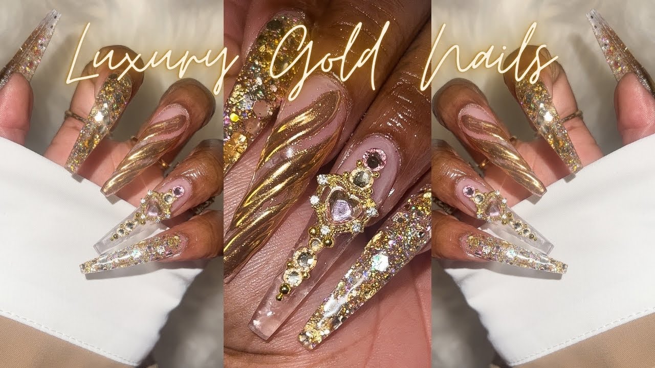 Mix Gold Foil – Nails Blinged Supply