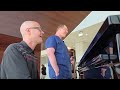 Nurse comforts patients with his singing