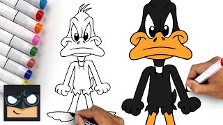 How To Draw Daffy Duck