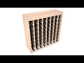 Deluxe Wine Rack Assembly Tutorial