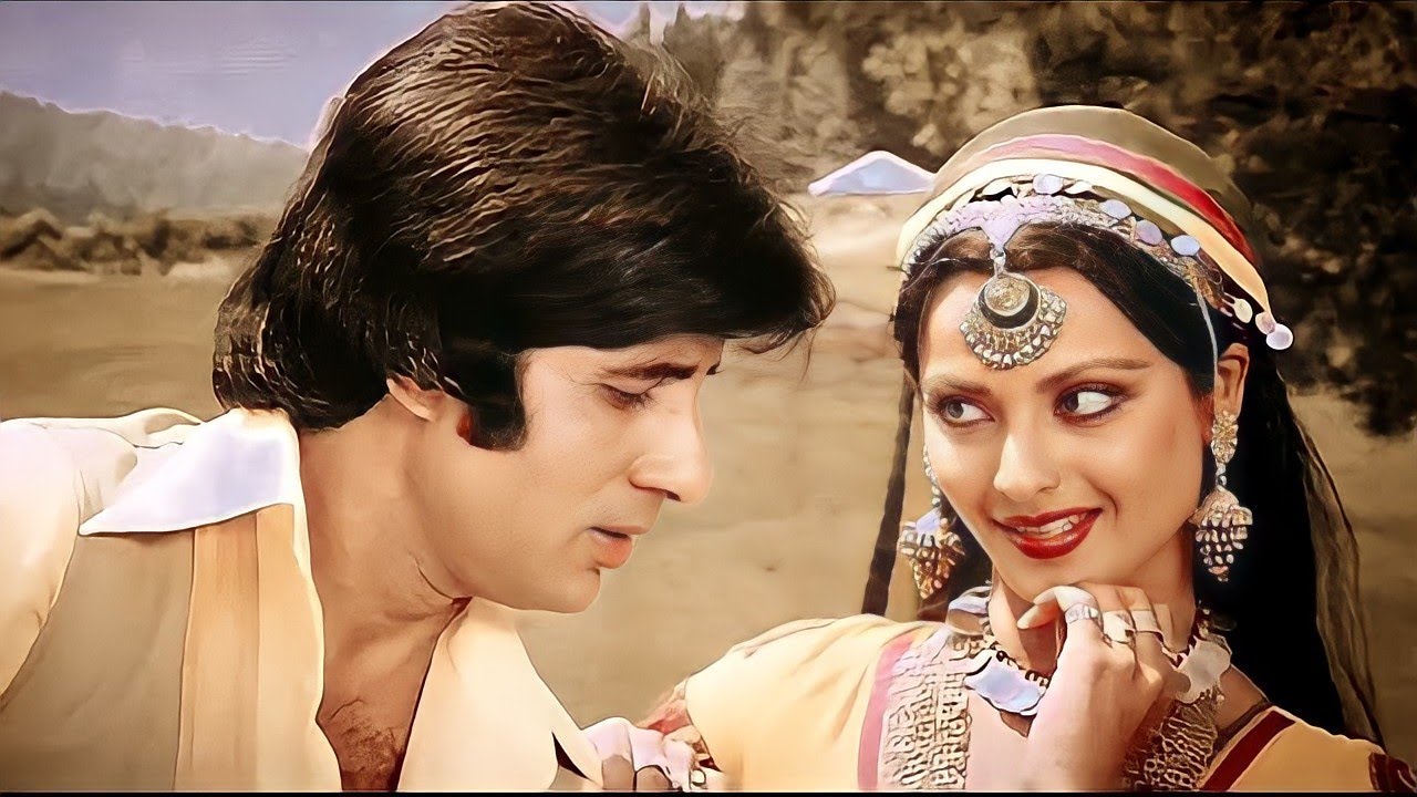 Pardesiya Yeh Sach Hai Piya  4K Video   Natwarlal  Amitabh B Rekha  Lata M Kishore Kumar