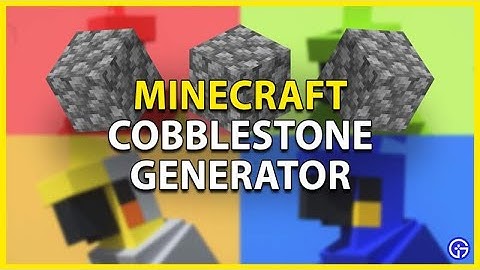 How To Make A Double Cobblestone Generator!