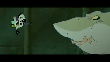 Shark eats Ariel