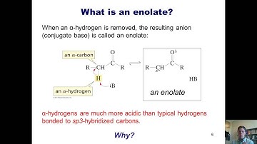Chapter 19 – Enolate Reactions: Part 1 of 8