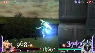 DISSIDIA 012[duodecim] FINAL FANTASY -  Meteorain vs Comet